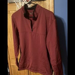 Nike Swoosh Logo Golf 1/4 Zip Pullover Therma Fit Jacket Long Sleeve -Size L